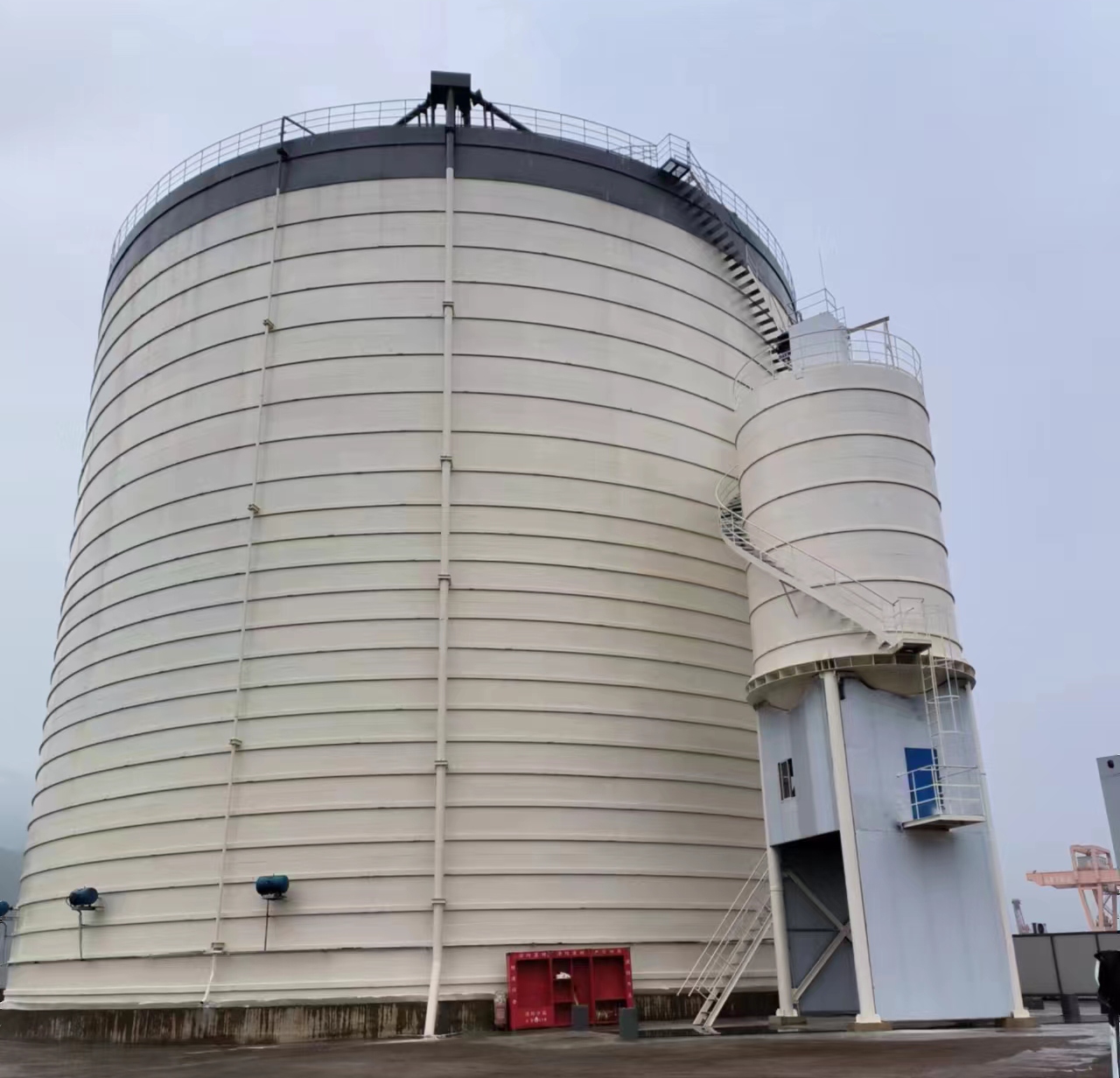 永丰10万吨水泥钢板库